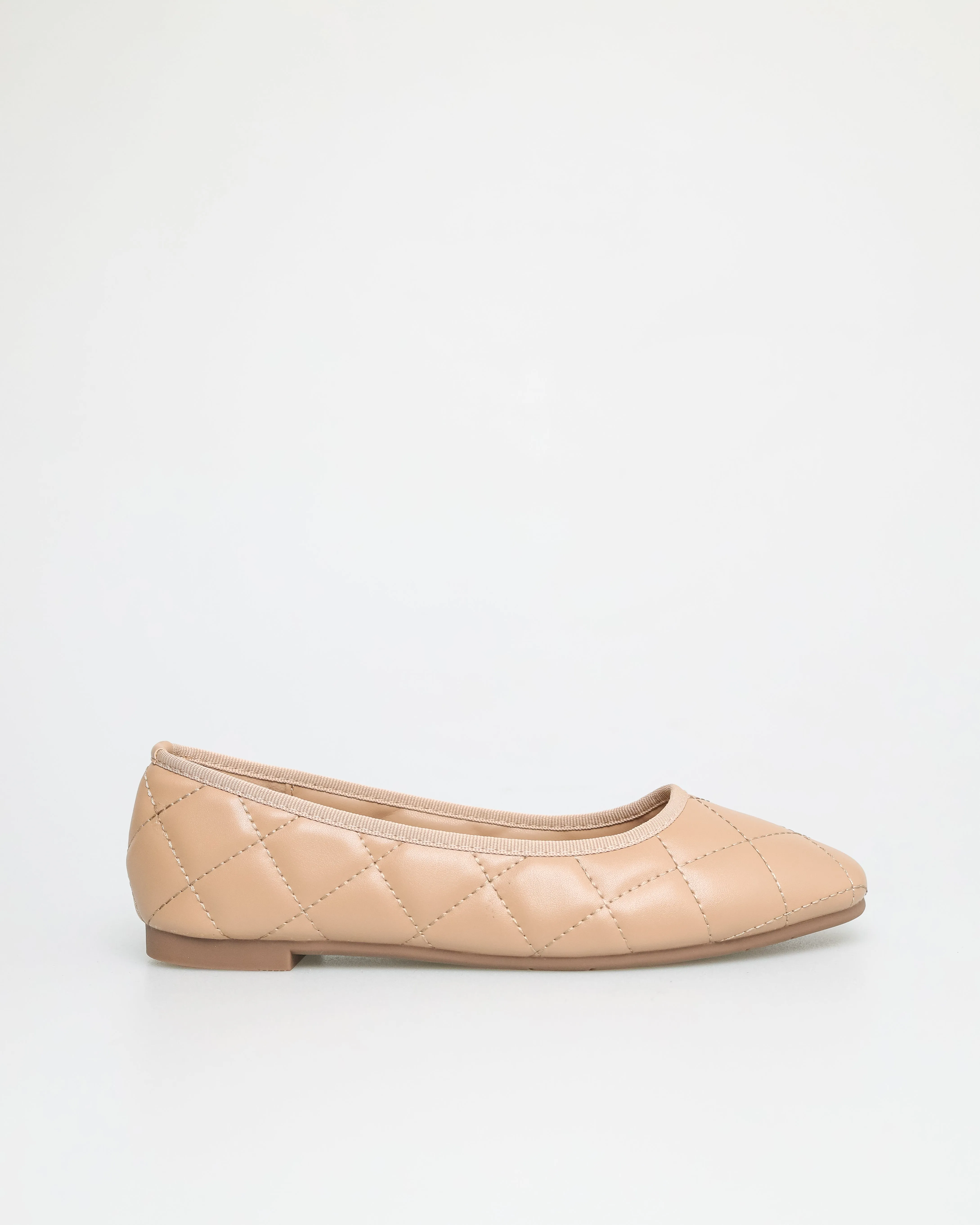 Tomaz NN252 Ladies Quilted Ballerina Flat