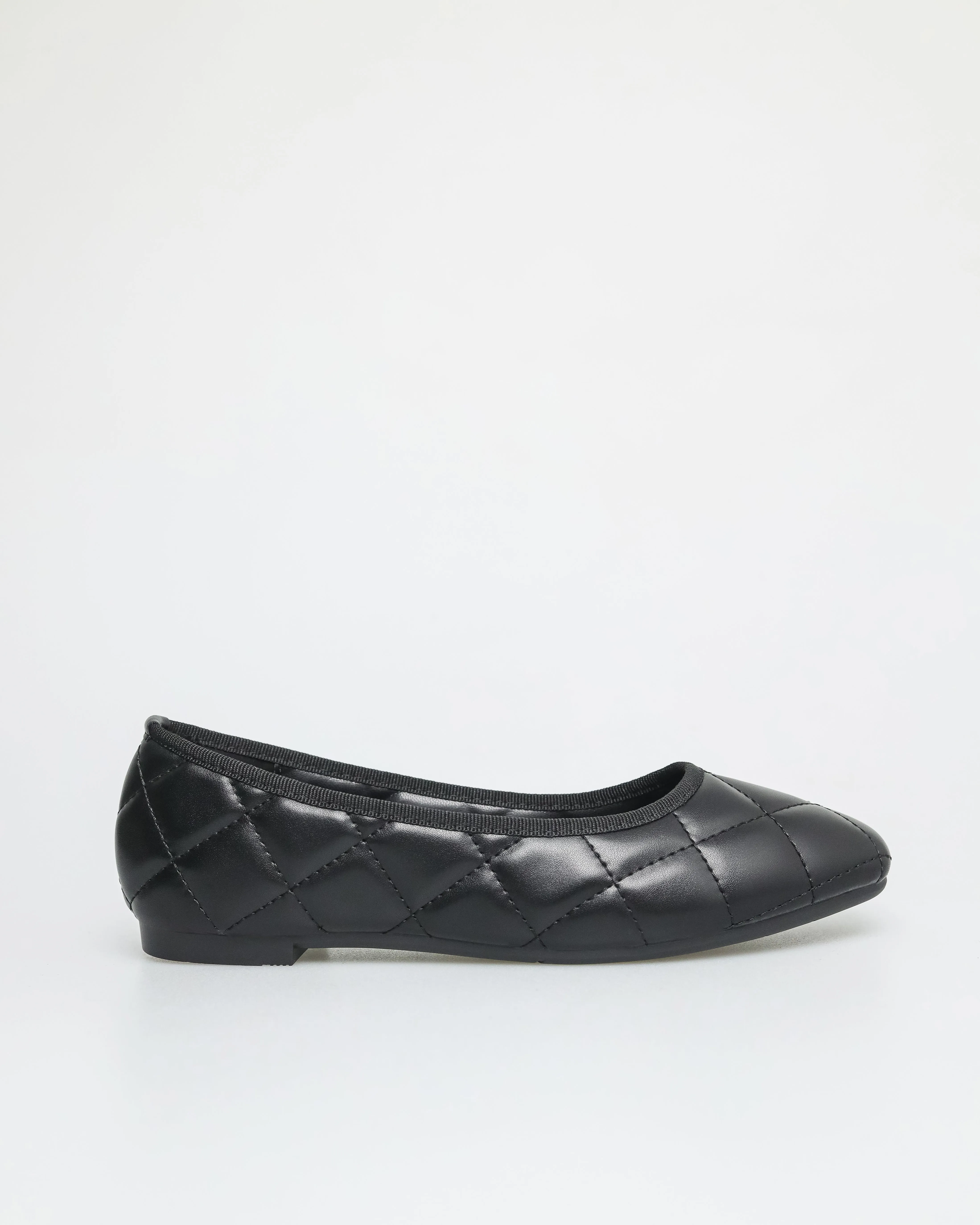 Tomaz NN252 Ladies Quilted Ballerina Flat