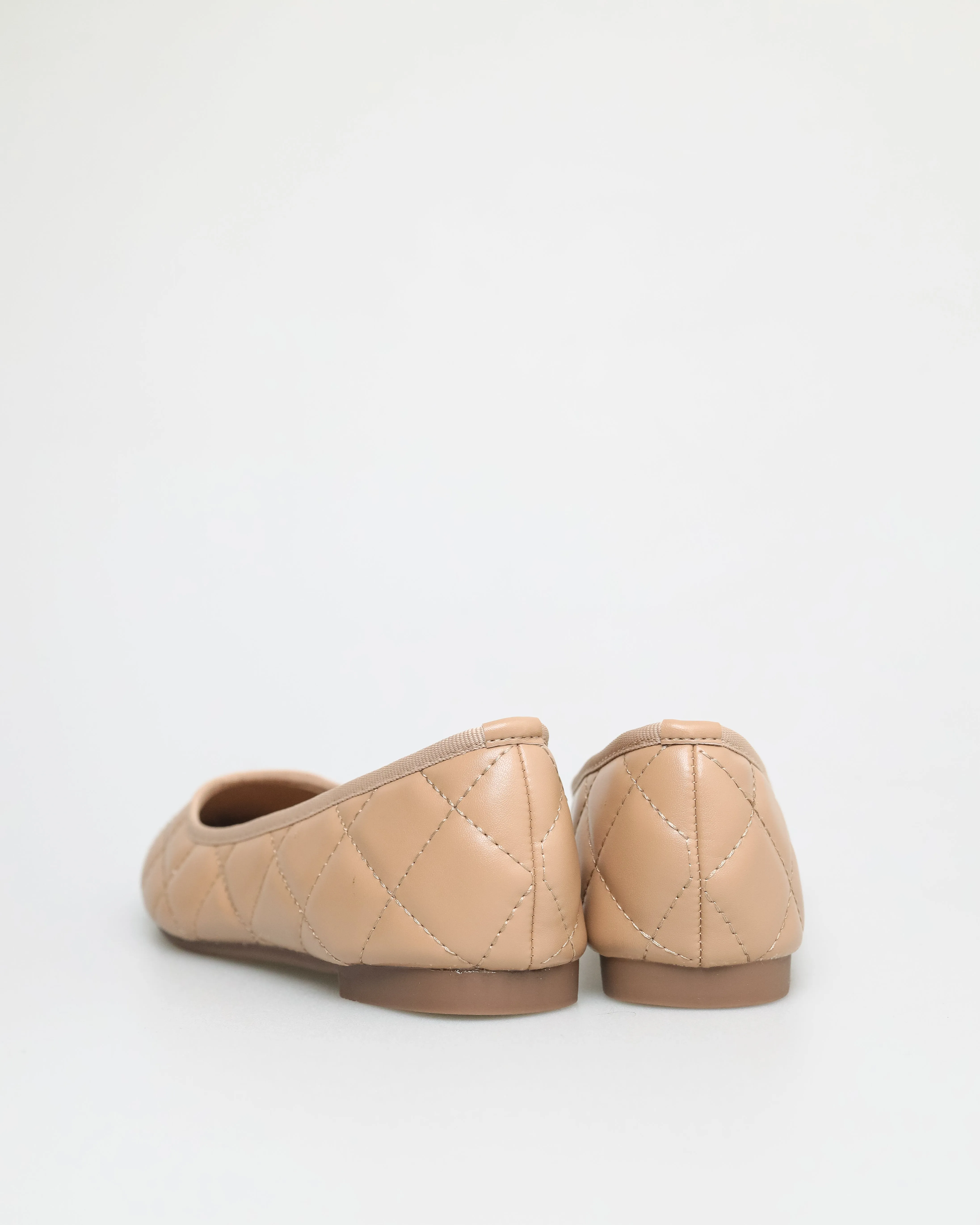 Tomaz NN252 Ladies Quilted Ballerina Flat