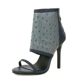 Versatile Open Toe Bootie