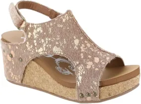 Very G Harper Rose Gold Wedge Sandal