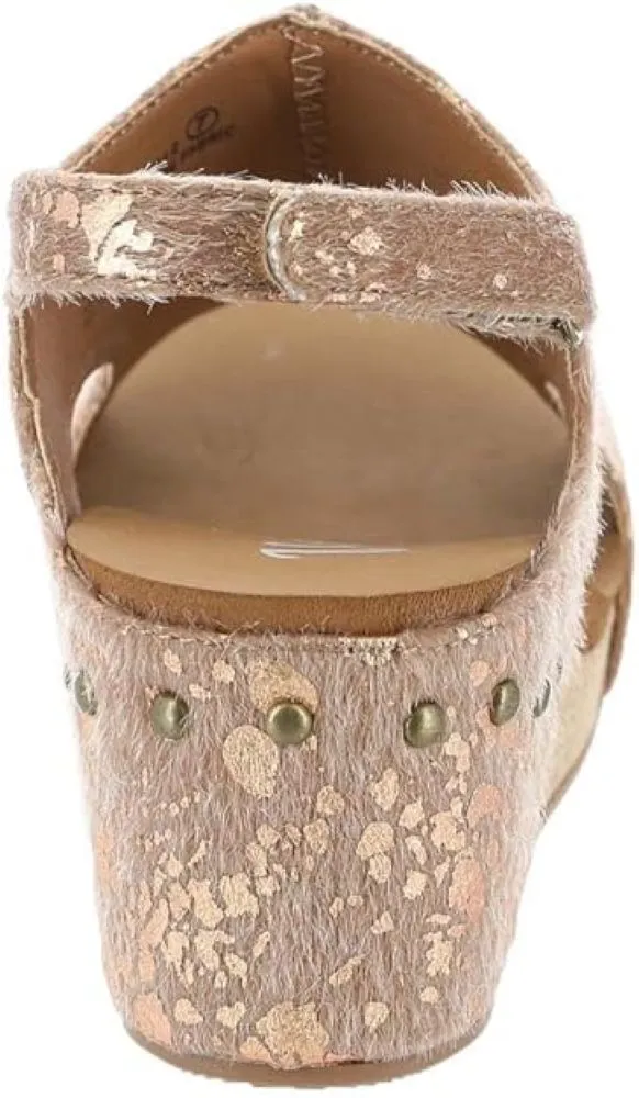Very G Harper Rose Gold Wedge Sandal