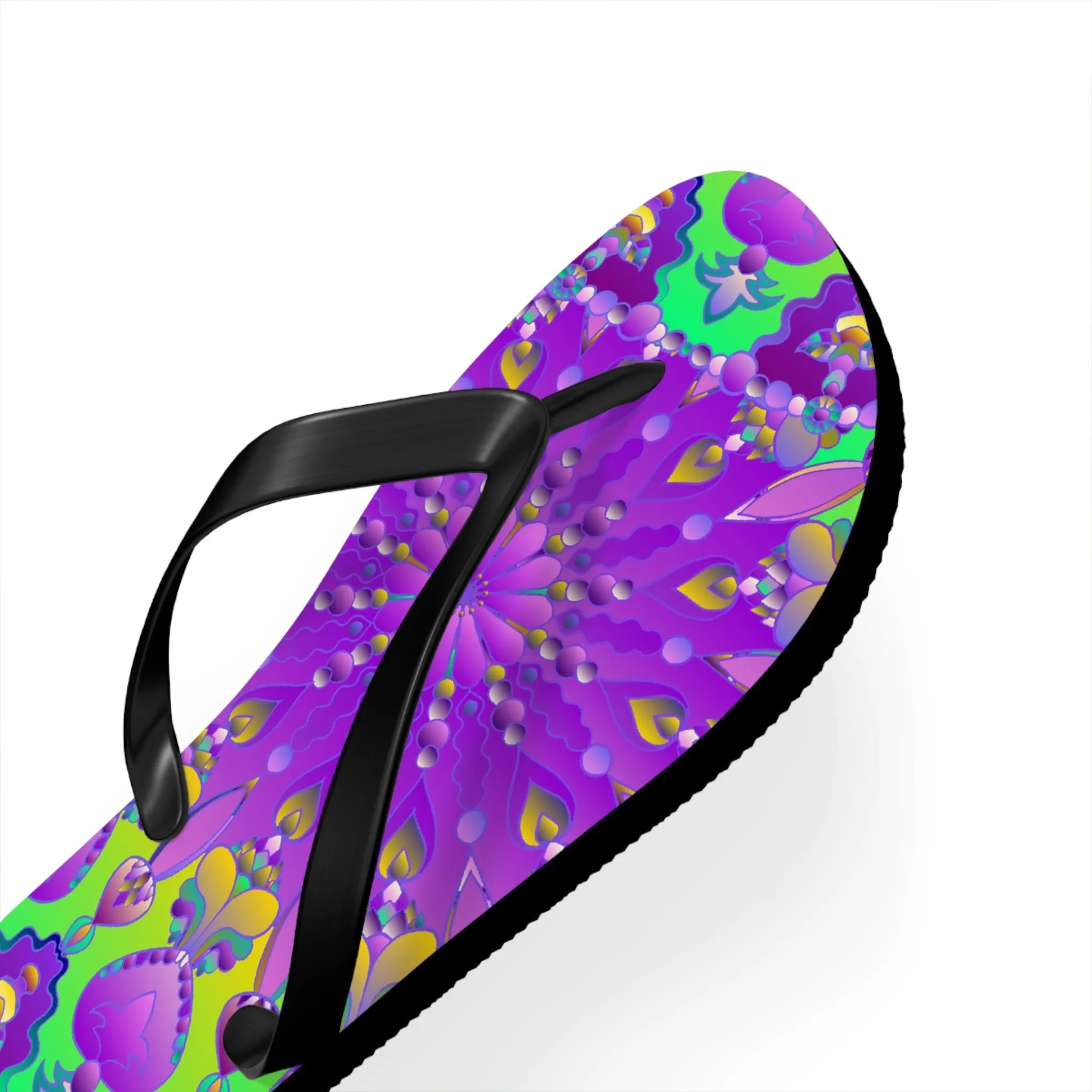 Vibrant Mandala Sandals - Bohemian Summer Style