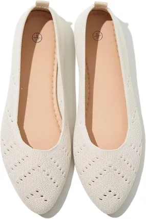 Women’s Flats Shoes Dress Shoes for Women Ballet Flats Dressy Comfortable Pointed Toe Flats Foldable Flats
