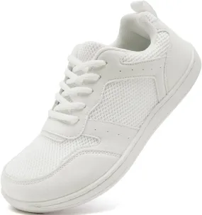 Women's Wide Toe Box Barefoot Sneakers Zero Drop Walking Jogging Shoes Breathable Non Slip Casual Jogging Shoes