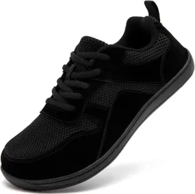 Women's Wide Toe Box Barefoot Sneakers Zero Drop Walking Jogging Shoes Breathable Non Slip Casual Jogging Shoes